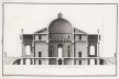 Section of Villa Rotonda, Andrea Palladio, 1778