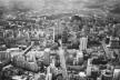 Vista aérea do centro de São Paulo, edifício da Mesbla no canto inferior direito