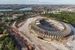 Novo Mineirão, estádio em construção, Belo Horizonte MG. Projeto de reforma e adequação para Copa 2014 do escritório BCMF Arquitetos