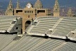 Vista do interior do Estádio Olímpico de Monjuïc em Barcelona após a intervenção realizada por Gregotti