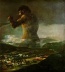 Colossus. Francisco Goya y Lucientes, 1808-12. Museu do Prado, Madri
