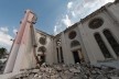 Porto Príncipe, Haiti, 2010. Exterior da Catedral de Nossa Senhora de Assunção após o terremoto