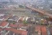 Vista aérea do bairro - de costas para a estação