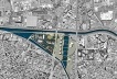 Planta da reurbanização na confluência dos rios Tietê e Tamanduateí