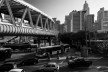 Terminal do Expresso Centro-Sacomã no Parque D. Pedro, São Paulo, 1997. Arquiteto Ruy Ohtake