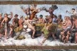 Rafael Sanzio, Loggia di Amore e Psiche, detalhe, Vila Farnesina, Roma