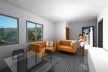 Interior. Concurso Habitação para Todos CDHU.Casas escalonadas-Menção honrosa.