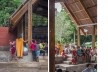 Casa Grande Atyaro Pankotsi, Río Tambo, Junín, Perú, 2019. Arquitectos Marta Maccaglia, Raúl Arancibia, Auriane Bonnault, Samanta Sinistri, Helmer Carrión, Emilio Santos Pérez, Carlos Barreda / Asociación Semillas para el Desarrollo Sostenible