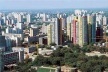Expansão urbana na zona leste de Pequim, China