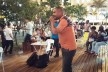 Karaokê na Praça