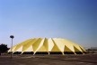 Palácio de Exposições do Parque Anhembi, pavilhão de exposições, arquitetos Jorge Wilheim, Miguel Juliano e Massimo Fiocchi, São Paulo, 1963-1972