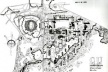 Fig. 14 - Universidade Nacional Autónoma do México. Plano de Conjunto maio de 1952. Mario Pani, Enrique del Toral.