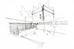 Arquiteto Fabiano Sobreira. Casa da Copaíba, Brasília, 2012. Croquis