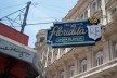 Cartaz dos anos 50, ainda em uso. Floridita, Havana