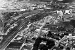 Pátios ferroviários da Lapa, foto da década de 1950