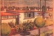 Croquis de Juan Legarreta de la Casa Obrera Mínima ganadora del concurso en 1932