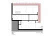 Centro Cultural Lá da Favelinha, corte BB, Belo Horizonte MG, 2021. Arquitetos Fernando Maculan e Joana César Magalhães (autores) / Coletivo Levante
