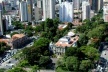 Vistas aéreas da Praça da Liberdade
