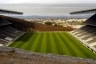 Arquibancadas frontais. Estádio de Futebol de Braga, arquiteto Eduardo Souto de Moura