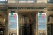 Entrada da exposição. Evento \"Patrimoine du XXIe Siècle, une histoire d'avenir\", Paris