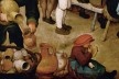 O casamento do camponês, Pieter Bruegel (o velho), detalhe, 1567