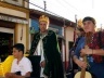 Folia de Reis se apresentando no Festival Gastronômico em São Luiz do Paraitinga, 2005