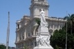 Monumento a José Martí e Centro Asturiano, no Parque Central, anos 1920/30. Havana Centro