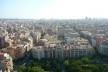 Vista aérea da cidade de Barcelona, Espanha. Foto tirada a partir da Sagrada Família, jul. 2009