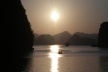 Baía de Ha Long, fim de tarde