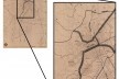 Prancha do Plano Preliminar de Curitiba que indica a proposta do Sistema Viário. Em destaque, as vias estruturais Norte e Sul traçadas em função dos eixos de crescimentos
