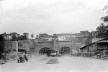 Complexo do túnel 9 de julho em construção, final da década de 1930.