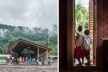 Casa Grande Atyaro Pankotsi, Río Tambo, Junín, Perú, 2019. Arquitectos Marta Maccaglia, Raúl Arancibia, Auriane Bonnault, Samanta Sinistri, Helmer Carrión, Emilio Santos Pérez, Carlos Barreda / Asociación Semillas para el Desarrollo Sostenible