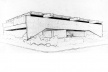 Residência Jan Rabe, projeto, Blumenau, 1968. Arquiteto Hans Broos