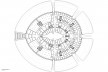 Floor plan level 1.“The Khan Shatyr Entertainment Centre”, Astana, Kazakhstan, 2006–2010. Foster+Partners