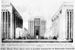 Praça do Palacio do Comercio visto da rua Primeiro de Março 1938. Arquiteto Henri Sajous