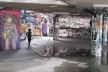 Graffitis no passeio do Southbank
