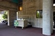 Casa do Brasil, térreo do edifício, Cidade Universitária de Paris, arquitetos Lúcio Costa e Le Corbusier