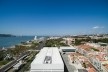 Museu Nacional dos Coches, vista aérea do conjunto, Lisboa. Arquiteto Paulo Mendes da Rocha, MMBB arquitetos e Bak Gordon arquitetos