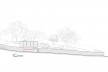 Casa dos Terraços Circulares, corte AA, Cotia SP, 2020. Arquiteto Denis Joelsons