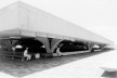 Estação Rodoviária de Jaú, acesso pela rua Saldanha Marinho, Jaú SP, 1973. Arquiteto João Batista Vilanova Artigas