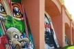 Arcos do Bixiga, muros com grafites, São Paulo, 14/02/2015