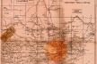 Recorte sobre a área específica abrangendo a Zona da Mata Mineira com os trechos estudados. Mapa dos itinerários e percursos ferroviários em Minas Gerais, em levantamento feito no ano de 1927