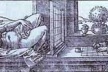 Draughtsman Drawing a Recumbent Woman. Albrecht Durer, 1525
