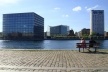 Vista da cidade a partir do Sydhavnen, Copenhague, Dinamarca