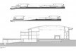 Projeto Sirius, cortes gerais AA e BB e corte parcial A1, Campinas SP, 2019. Paulo Bruna Arquitetos Associados