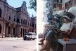 Cidade de Chivilcoy no dia do assalto ao banco, verão de 1984-1985