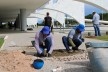Funcionários fazem reparo e limpeza no Palácio do Planalto após ato terrorista