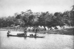 O acampamento da Comissão Cruls na margem do rio Parnaíba 1892‐93