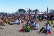 Torcedores na Fifa Fan Fest em Copacabana