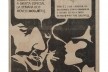 Anúncio da Hobjeto utilizando a colagem “They are Talking”, Geraldo de Barros, 1968